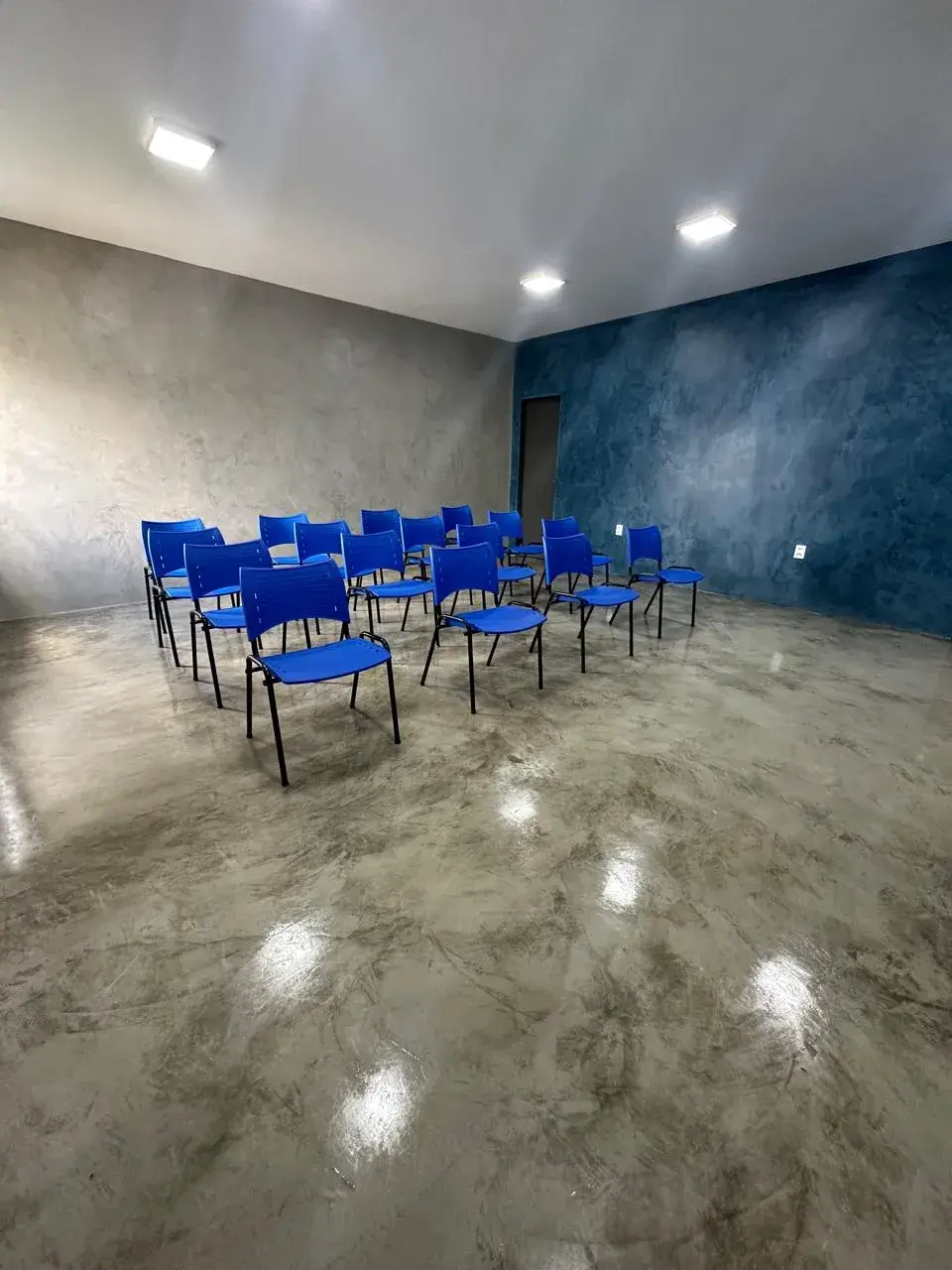 imagem de um piso com o produto aplicado