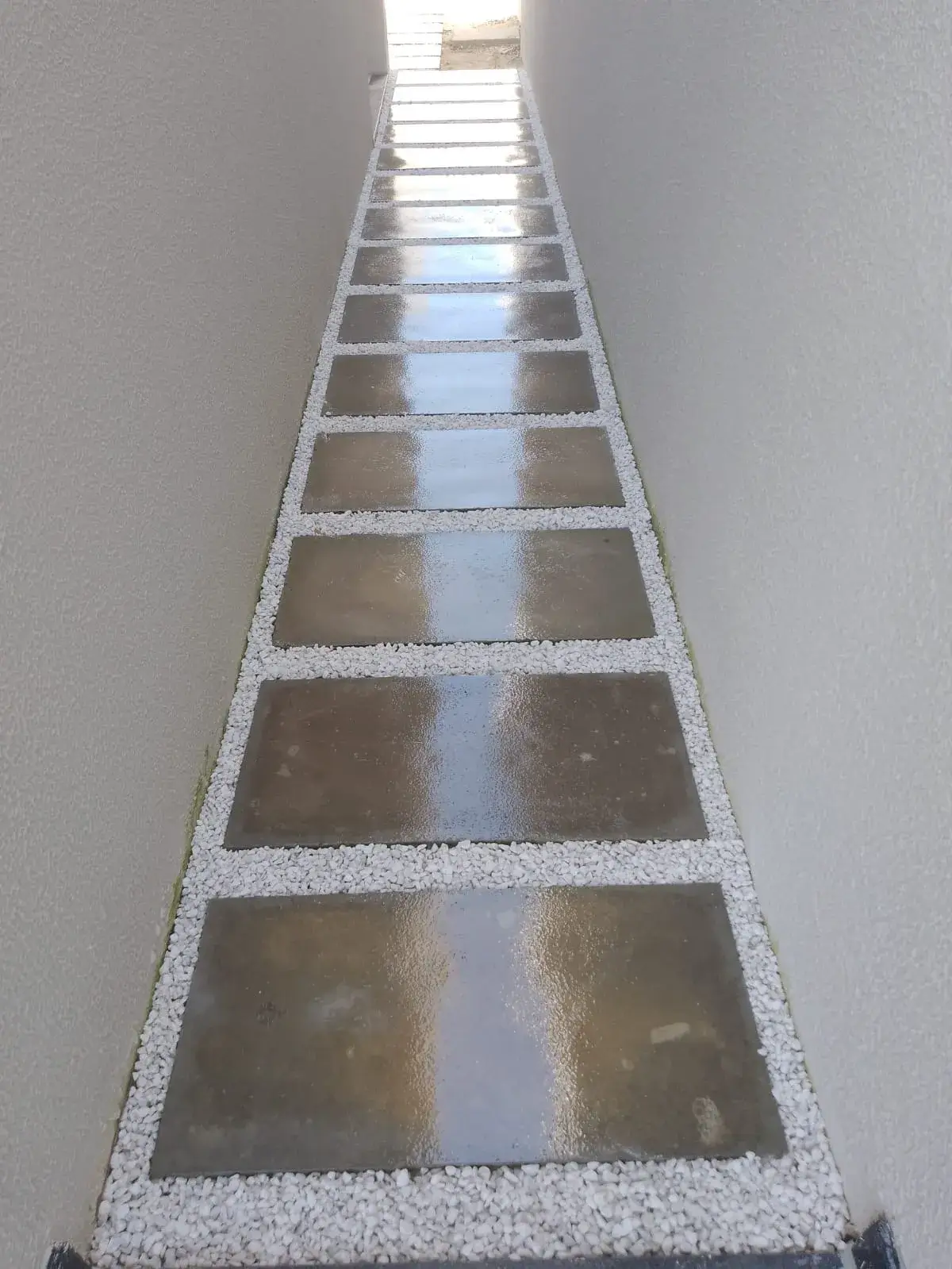 imagem de um piso com o produto aplicado